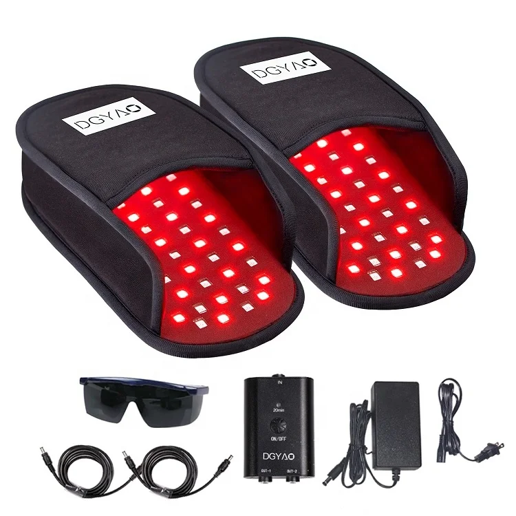 DGYAO Wearable Devices Near Infrared LED Infrared for Foot Feet Pain Relief Red Light Therapy Devices for Body