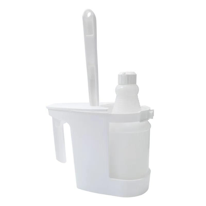 Red Super Toilet Bowl Caddy Organizer Station With Handle For Toilet