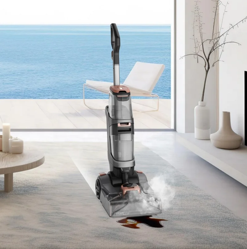 Magwell VCW95200 2026 New Commercial Steam 12kpa Large Suction Power Hand Push Multifunctional Carpet Vacuum Cleaner
