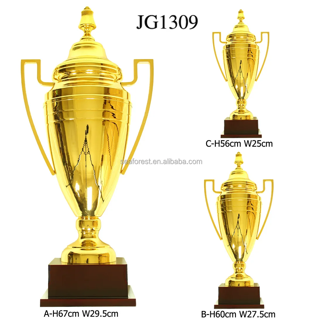 IWRD Coppa Trofeo Trofei del Trofeo della Gold Trophy Cup per Cerimonie,Copper 