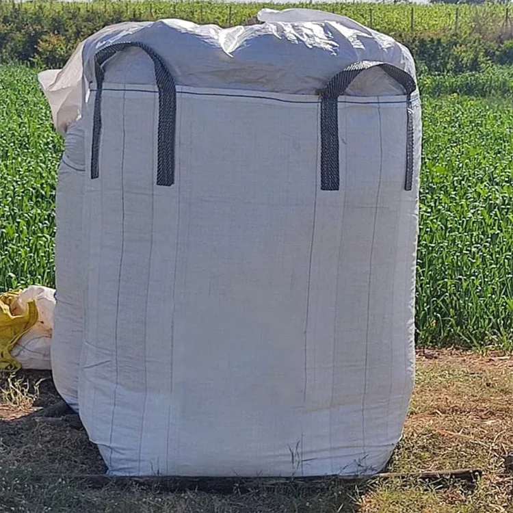 In Australia Sacchetto di Saltare Con Pick-Up Verde Giallo Rifiuti Big Bag  1500kg grande di sabbia Ghiaia Sacchi Di Sabbia fibc bulk Bag
