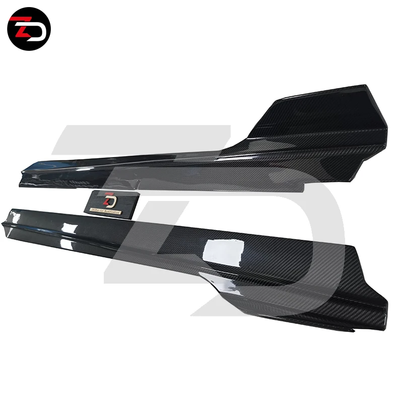 Newest V Style Front Bumper Feners Rear Bumper Hood Side Skirts Spoiler