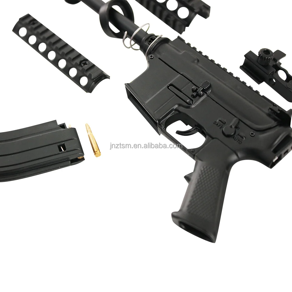 Wholesale Rifle Miniature Alloy Ar15 13 Mini Assemble Metal Gun Model