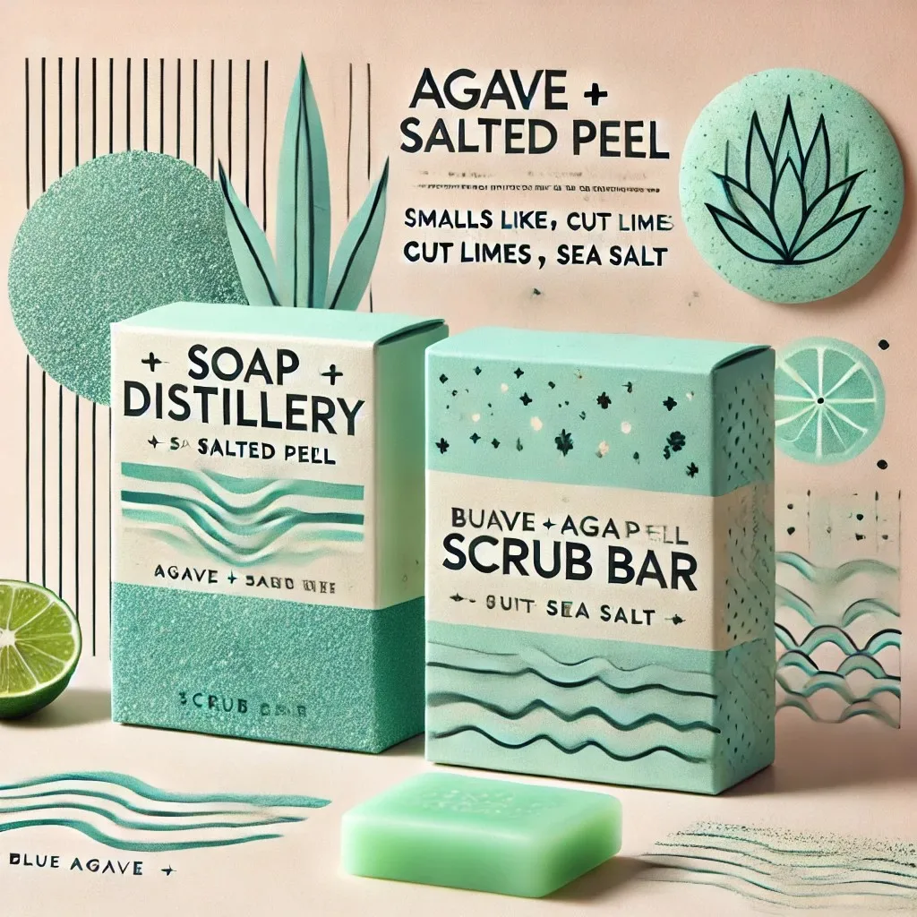 Recycle Minimalist Body Scrub Packaging With High Quality Cardboard Soap Packaging