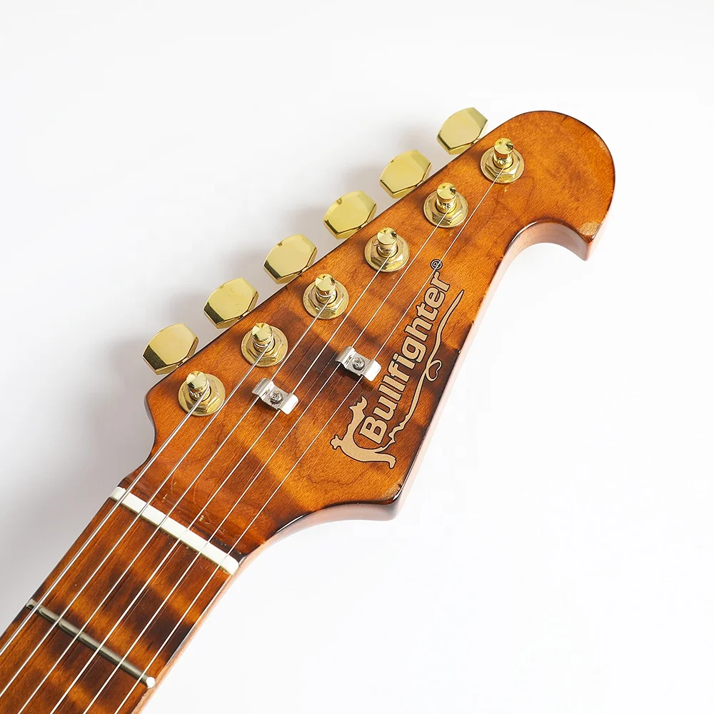 D-190 Electric Guitar - High Quality, Low Price Gold Color