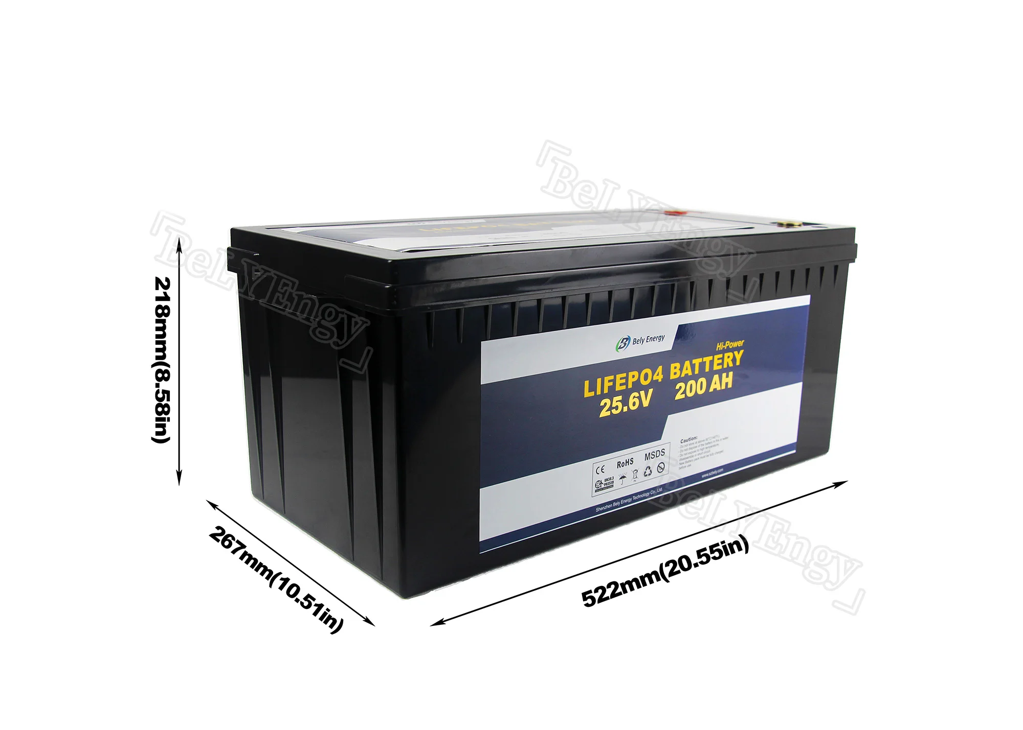 Energy Storage Battery 24V 50AH with Bluetooth App and Self Heating