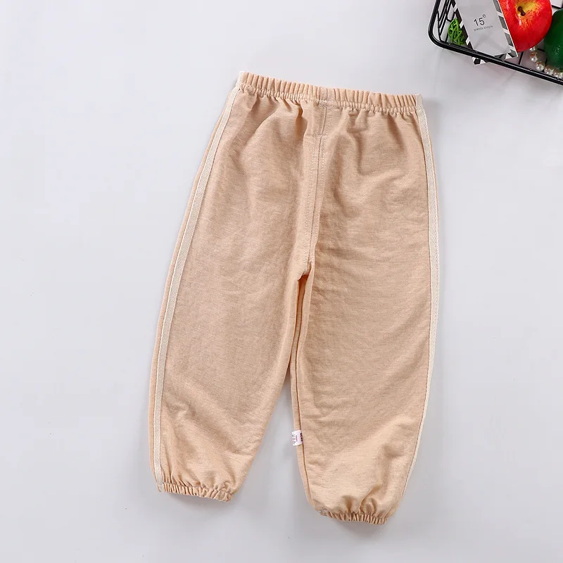 Летние детские шаровары с защитой от комаров брюки для маленьких мальчиков