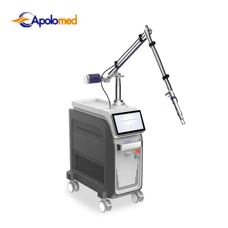 Q-Switched ND YAG Equipment Laser Tattoo Removal Machine supplier
