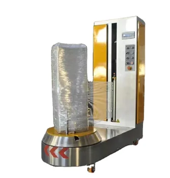 Box Wrapping Machine Over Wrapping Machine  Luggage wrapping machines Luggage bags airport