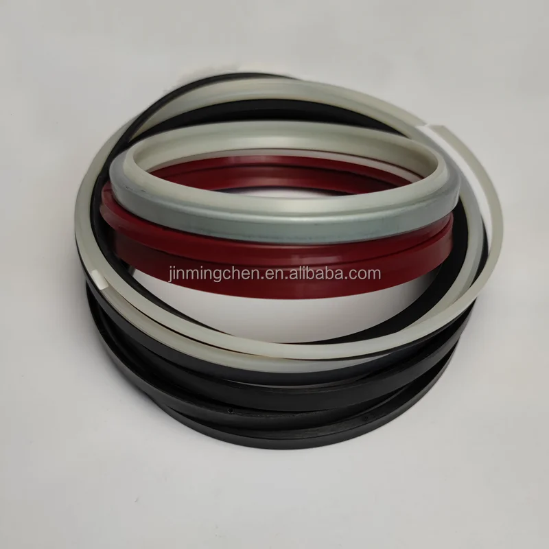 Peças genuínas escavadeira Mid Boom Cilindro Seal Repair Kit