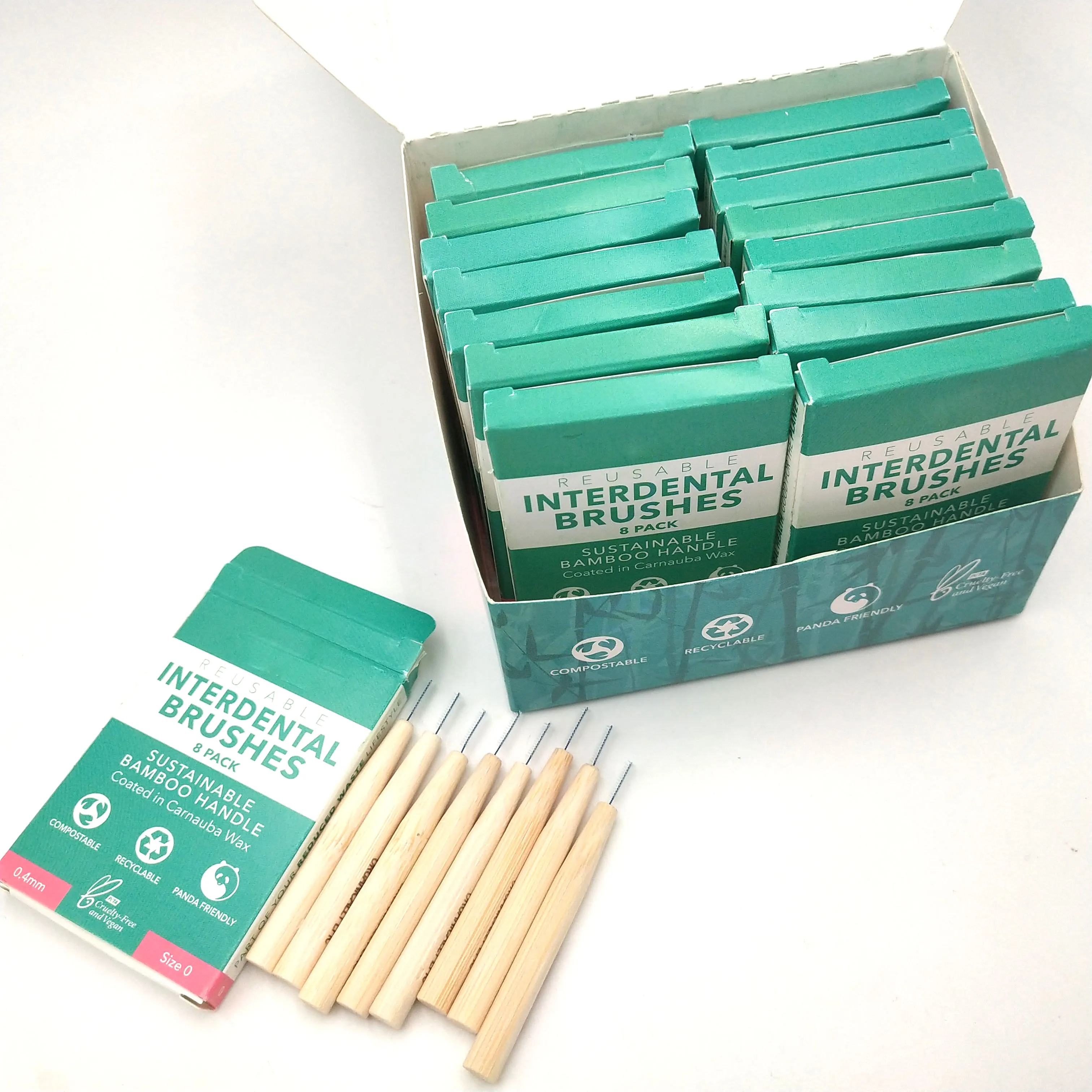 FSC 2020 бамбуковая межзубная щетка Ортодонтическая