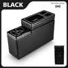 Noir 1&nbsp;:&nbsp;sans fil + USB + éclairage ambiant