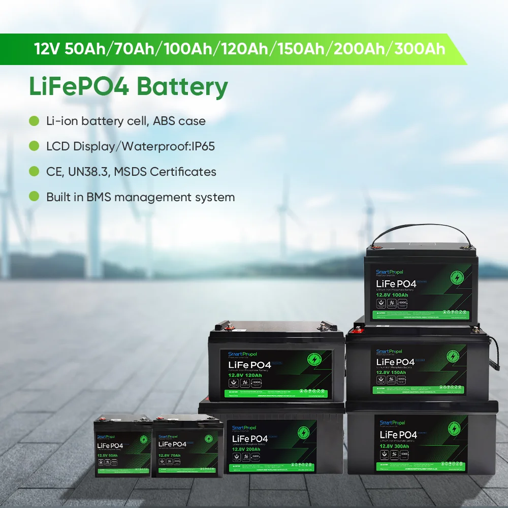 Batteria LiFePow | 150Ah 12V | LiFePo4 | La Batteria per la