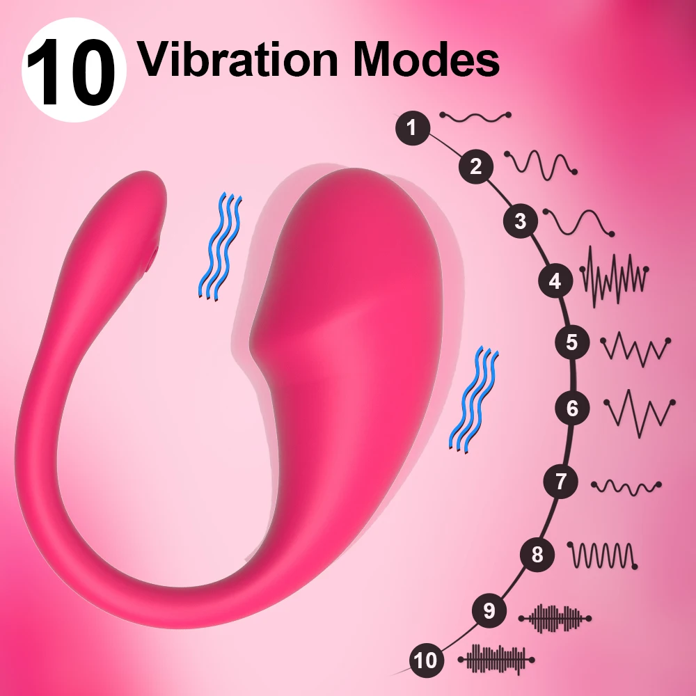 Wireless Vibrator For Women App Control Clitoris And G Spot Simulator Vibrating Love Egg Female