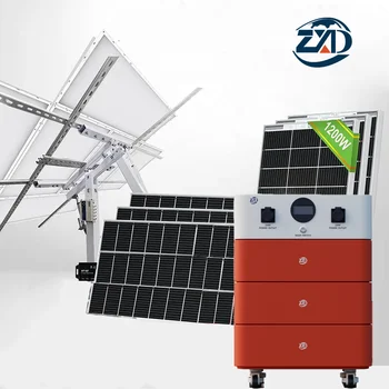 ZXD Solar System Off Grid Solar Power System Complete Kit 5kw 10kw 15kw 20kw 25kw for Home
