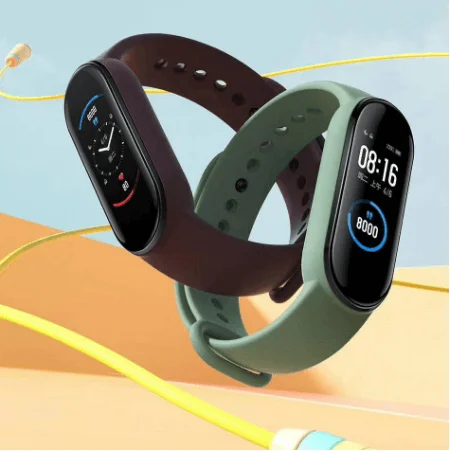 Самые продаваемые Цифровые Смарт-часы Xiaomi китайская версия Mi Band 5 для фитнеса ежедневный унисекс