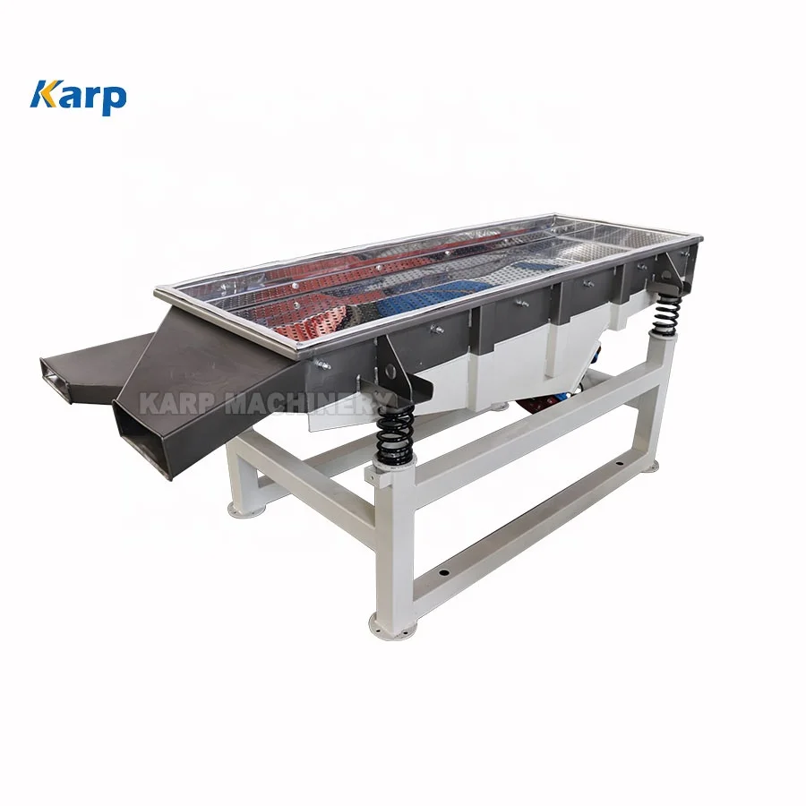 1 Layer Vibro Sifter Linear Vibratory Screen Sieving Machine for Filtering Hibiscus
