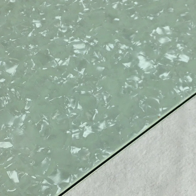Wholesale 4Ply Pearl Grey Scratch Plate Sheet DIY Guitar Bass Blank Pickguard Material