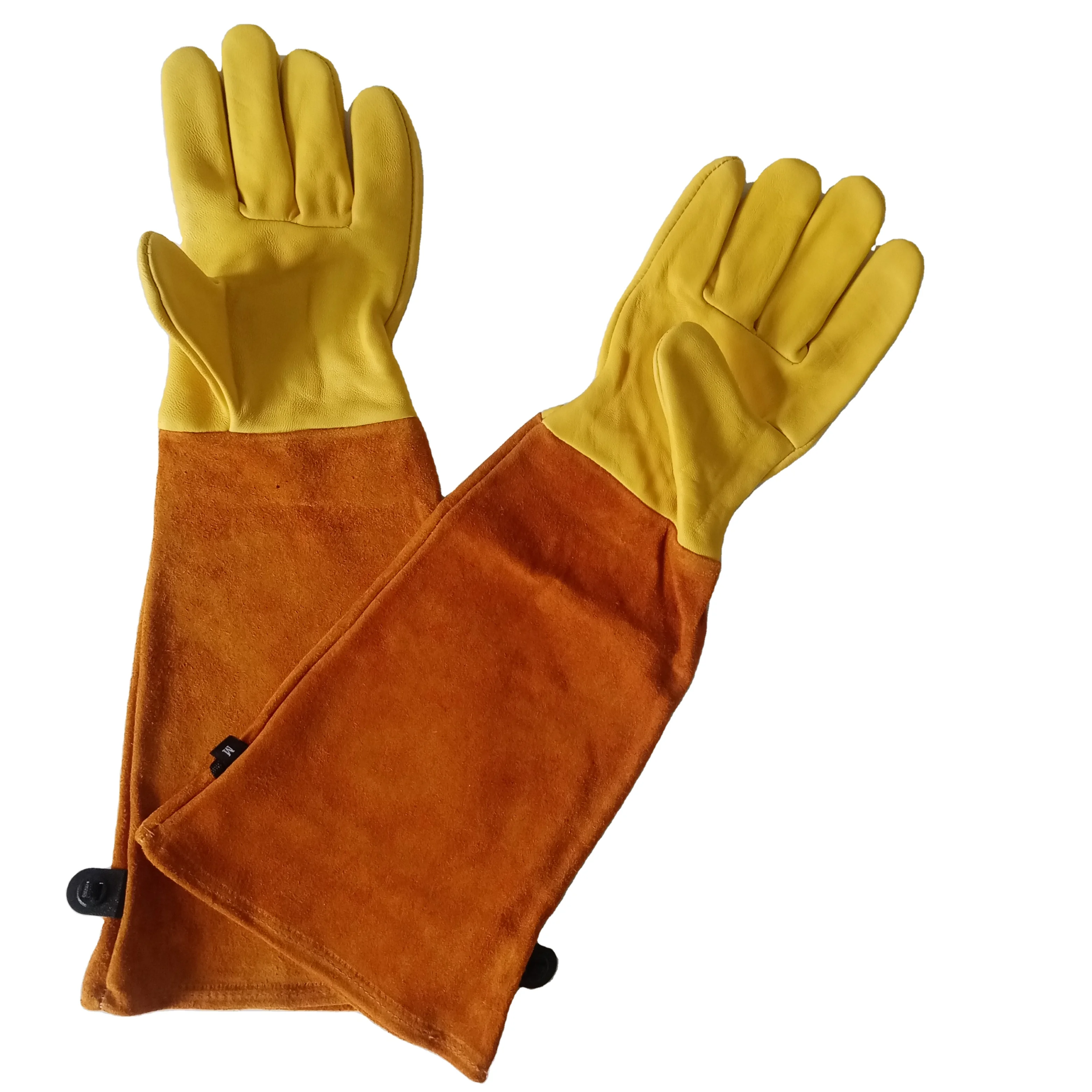 Pruning Gauntlet Garden Gloves - Durable & Thorn Proof