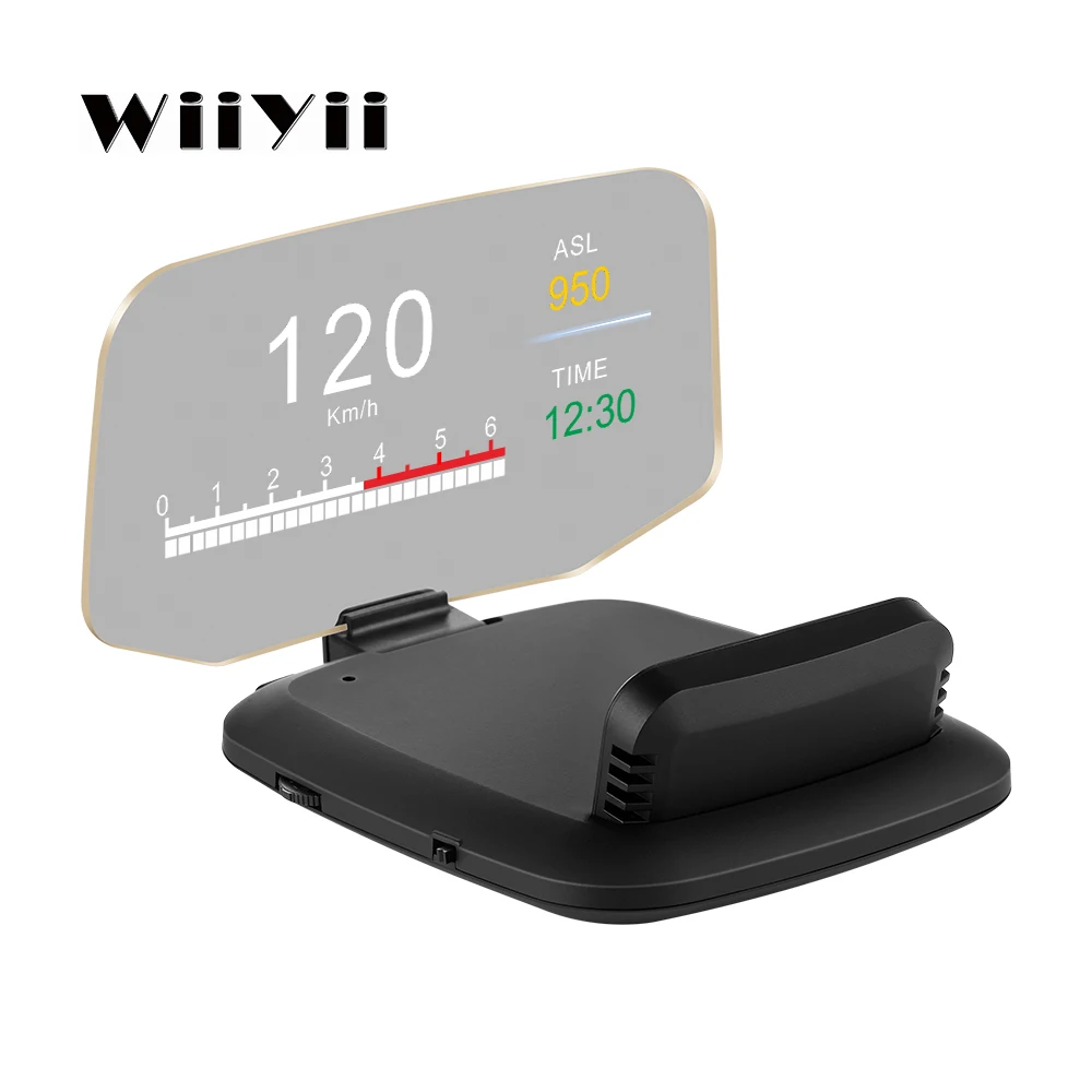 Head Up Display HUD Per Auto | OBD2 | Proiezione Tachimetro E Navigazione | Specchio GPS