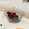 Tall rotating fruit platter [Gray]