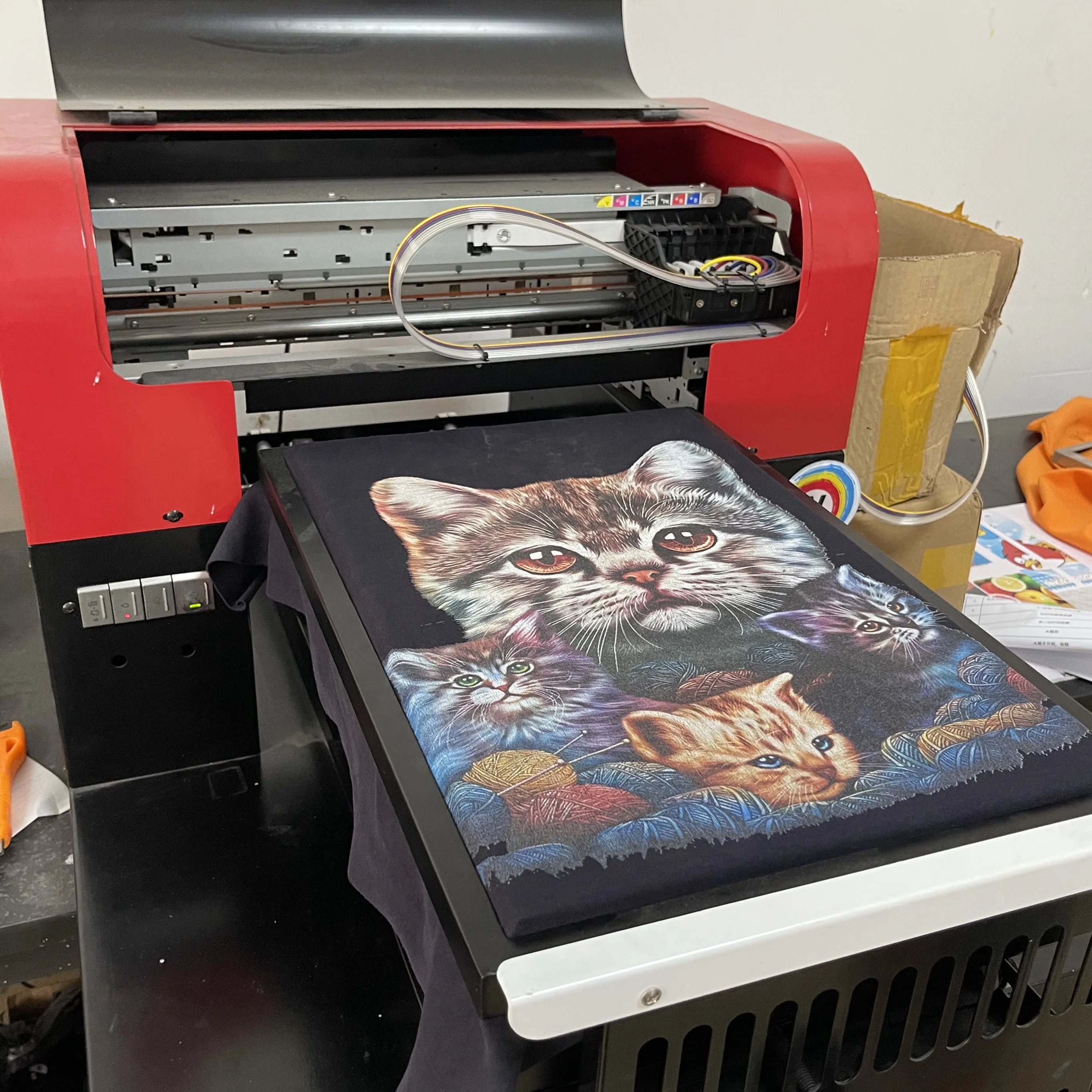 Принтер A3 1440 точек/дюйм, машина для печати на ткани, одежде, текстиле, футболках, dtg принтер, машина для печати футболок