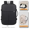 Black (expandable + shoe compartment)