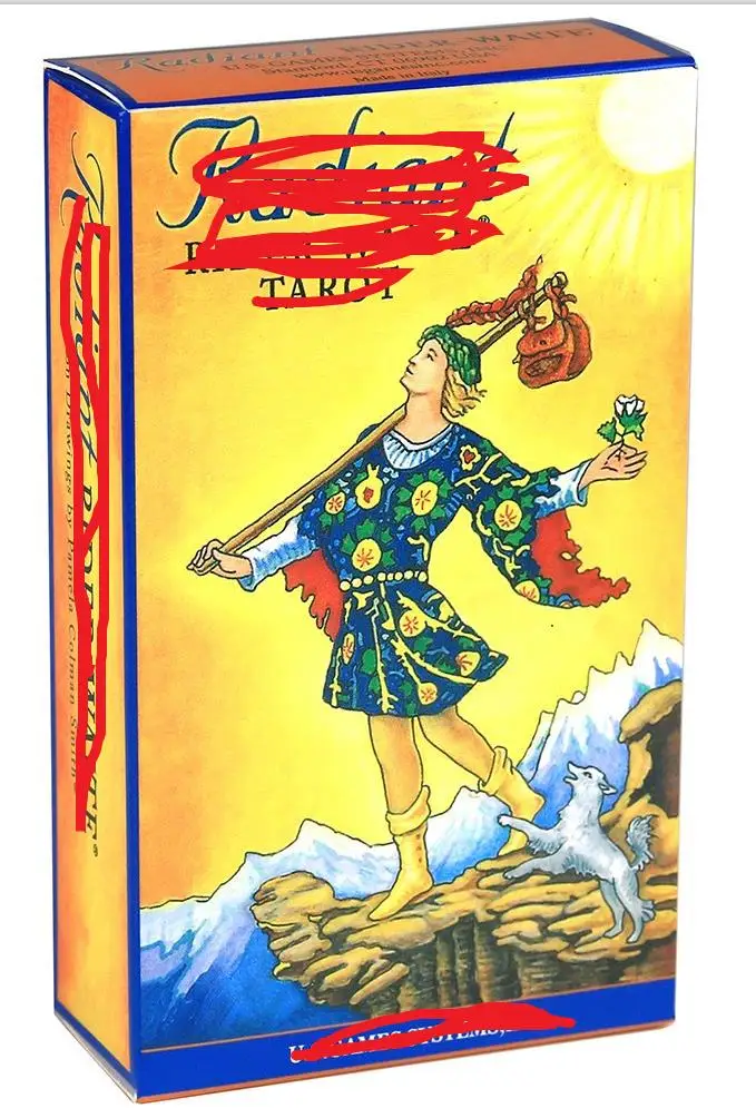 78 Tarot Deck - English Crystal Card Deck Oracle E-guide