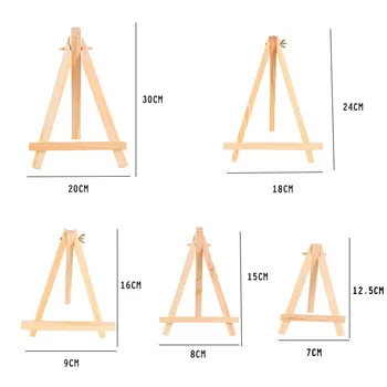 easel use and wood material mini