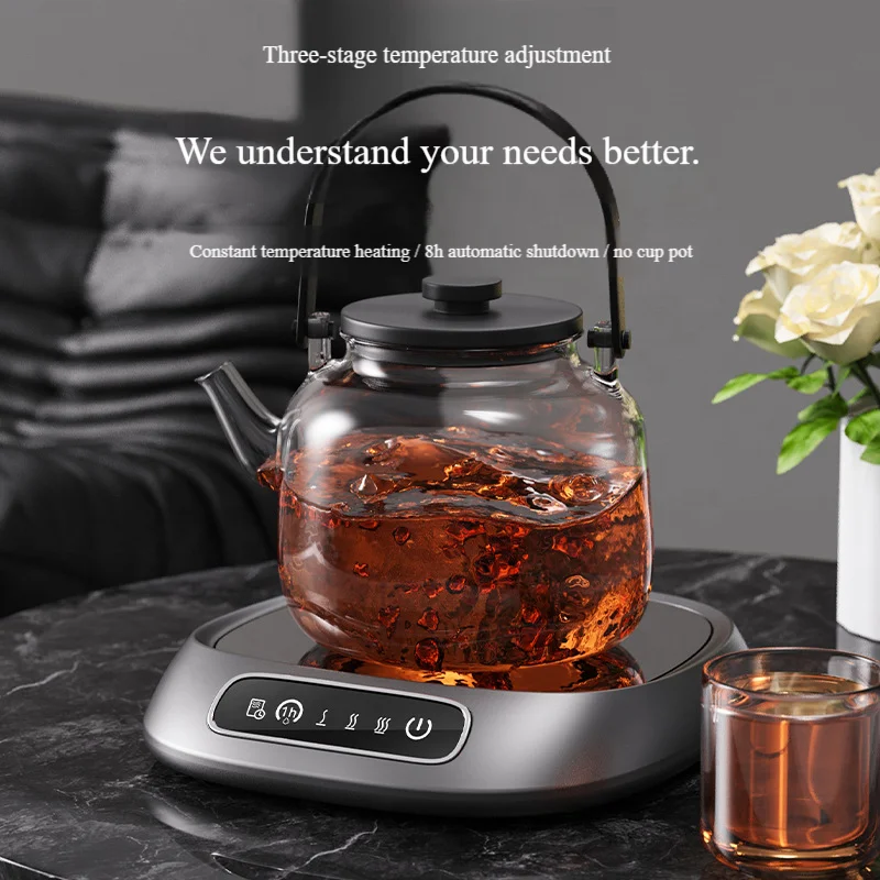 Upgrade the Constant-temperature Cup Holder with Three Levels of Constant-temperature Heating for Milk Coffee and Tea Cups 6