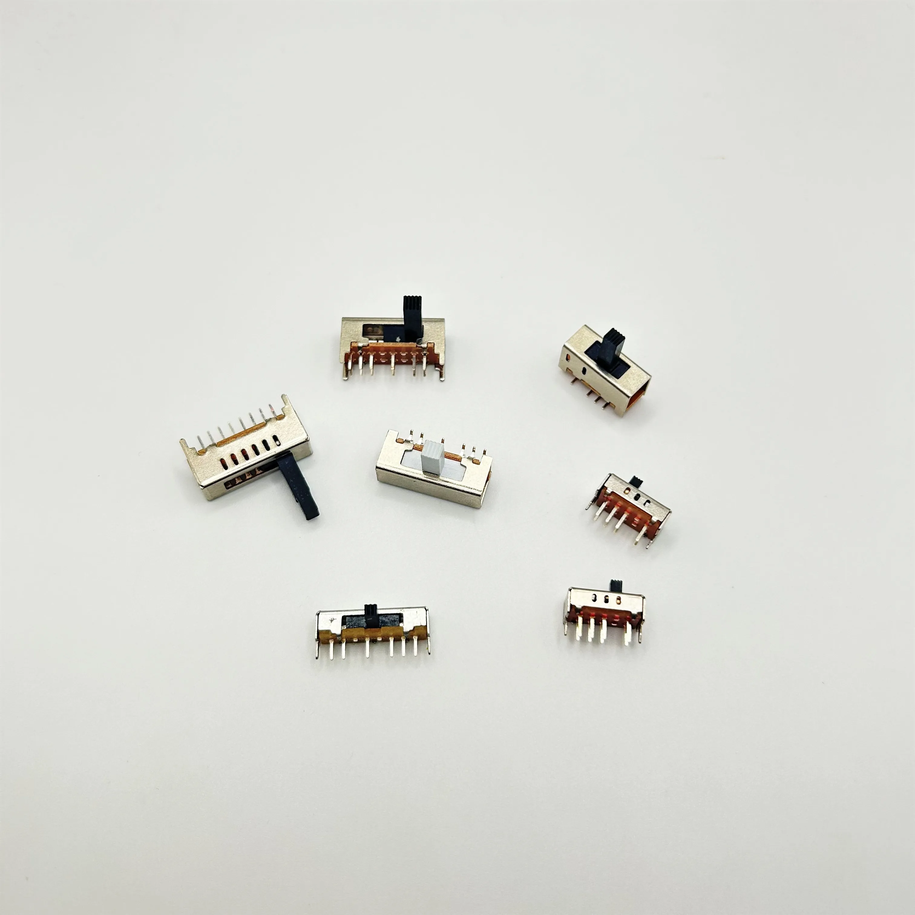 Factory Price Micro Mini Dp3t 8 Pin Slide Switches Interruptor 2p3t 8 Pin Slide Switch 3 Position Slide Switch