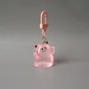 Luminous transparent pink ghost