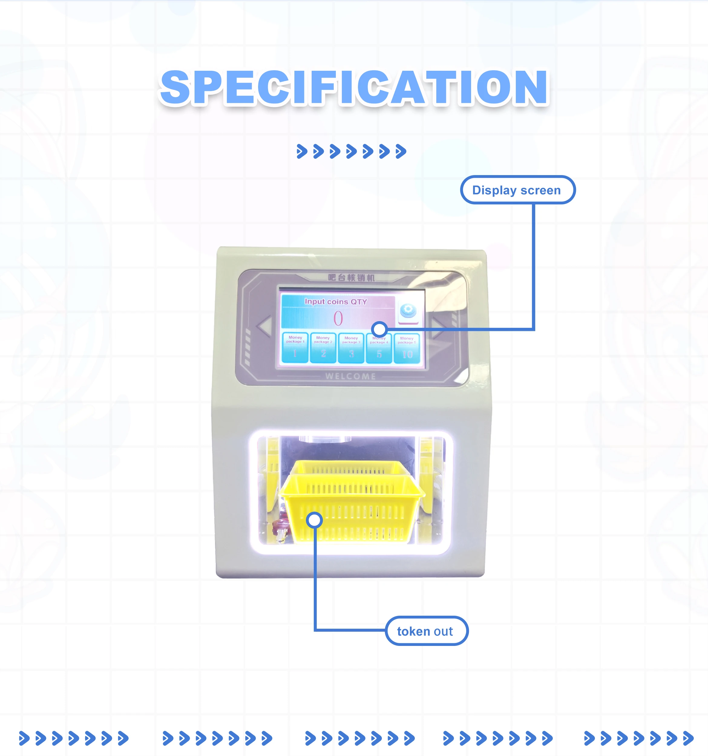 Wholesale Highly Security Currency Coin Change Machine Bar Counter Money Changer for Vending Machine for Game Center