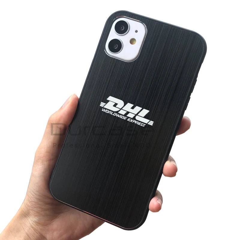 Designer Blank Laser Engraving Carved Full Metal Aluminum Back Cover Custom LOGO Bulk Cell Phone Case for iPhone 16 15 Pro Max