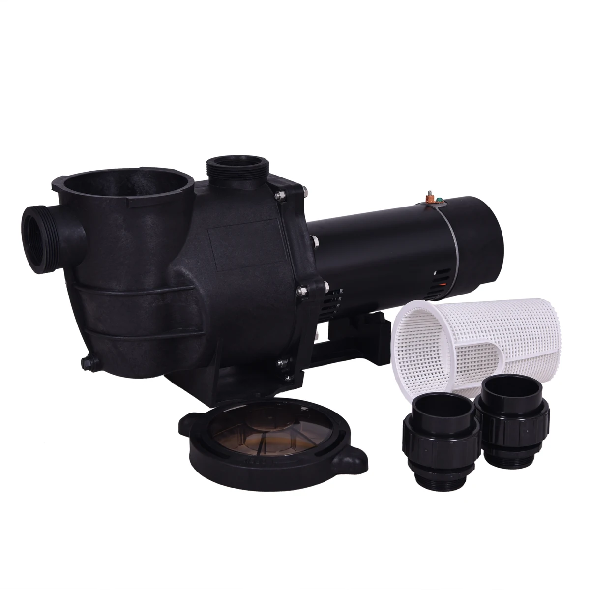 Us Doe Compliant Highflo Inground Swimming Pool Pump W Strainer Basket