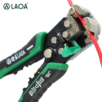 LAOA Automatic Wire Stripper AWG10-24  Wire Cutter Pliers For Electrician Crimpping Made in Taiwan,China