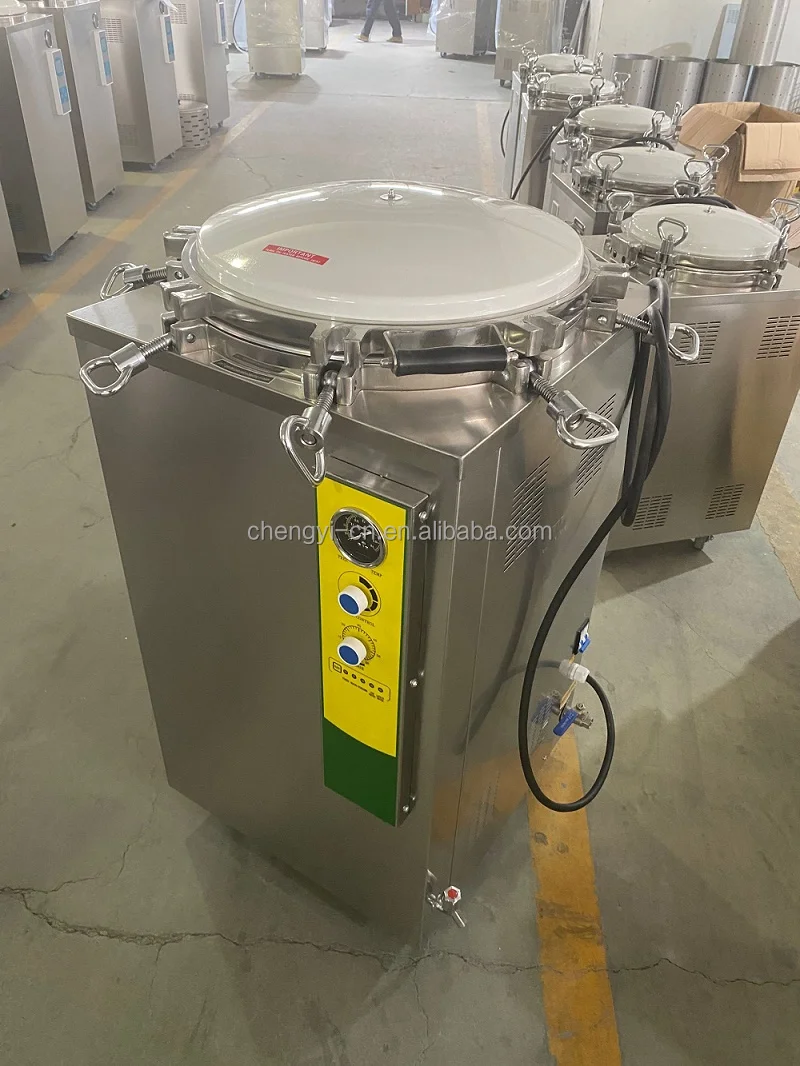 Autoclave For Food With Glass Bottles Packaged Pressure Steam