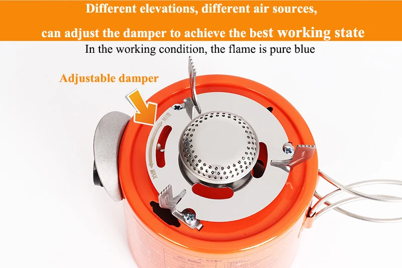 Low Combustion Consumption Camp Heating Stove Multipurpose Use Indoor