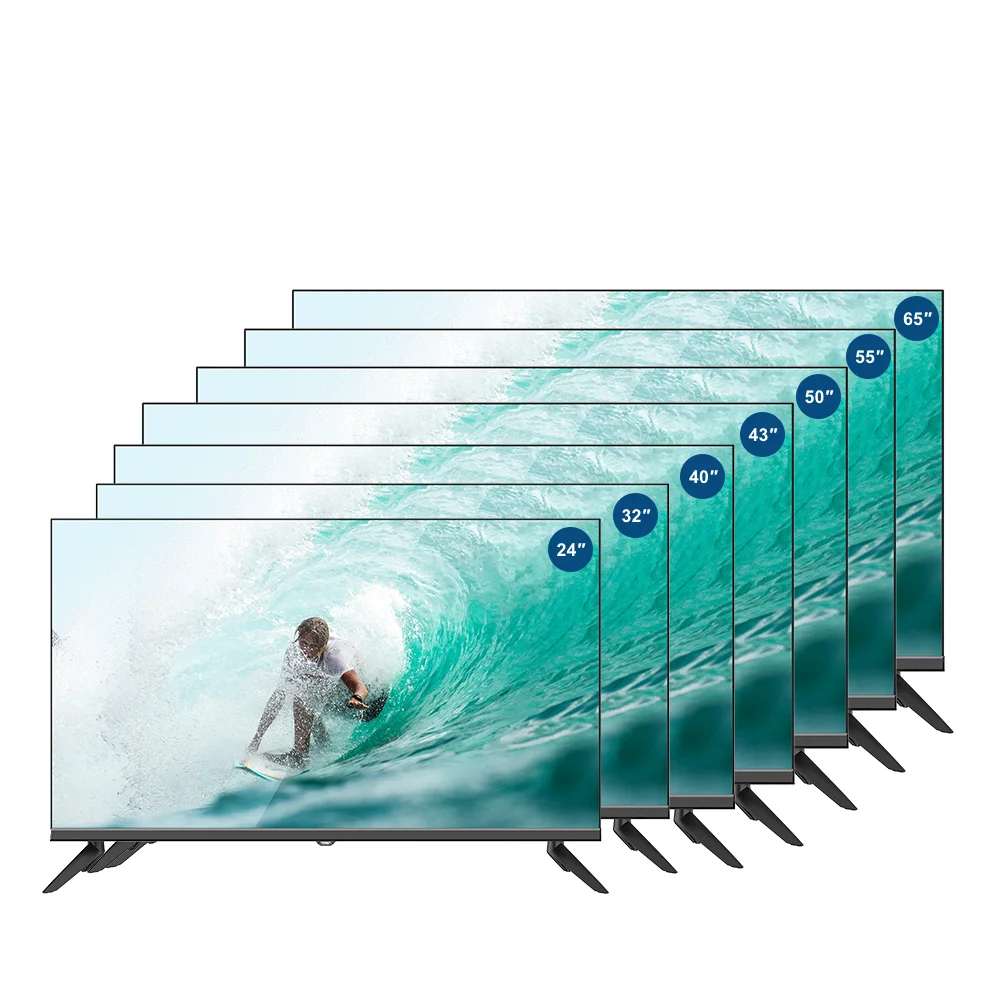 Factory-Customized 45-Inch 4K UHD Smart LED TV with Android, WiFi, and Customizable Motherboard