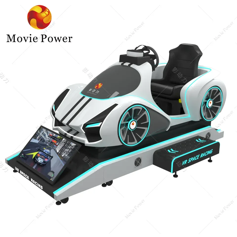 Vr Coin Racing Car Simulator Dynamic Driving Simulator Entertainment Park Vr Theme Park 9D Vr Racing Game Machine