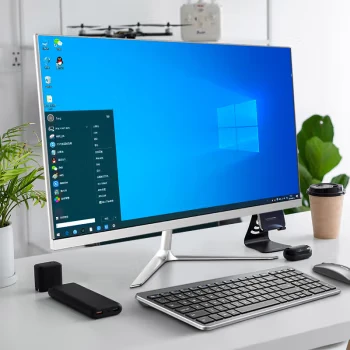 high quality borderless desktop all-in-one computer AIO win11 i3 i5 i7 ...