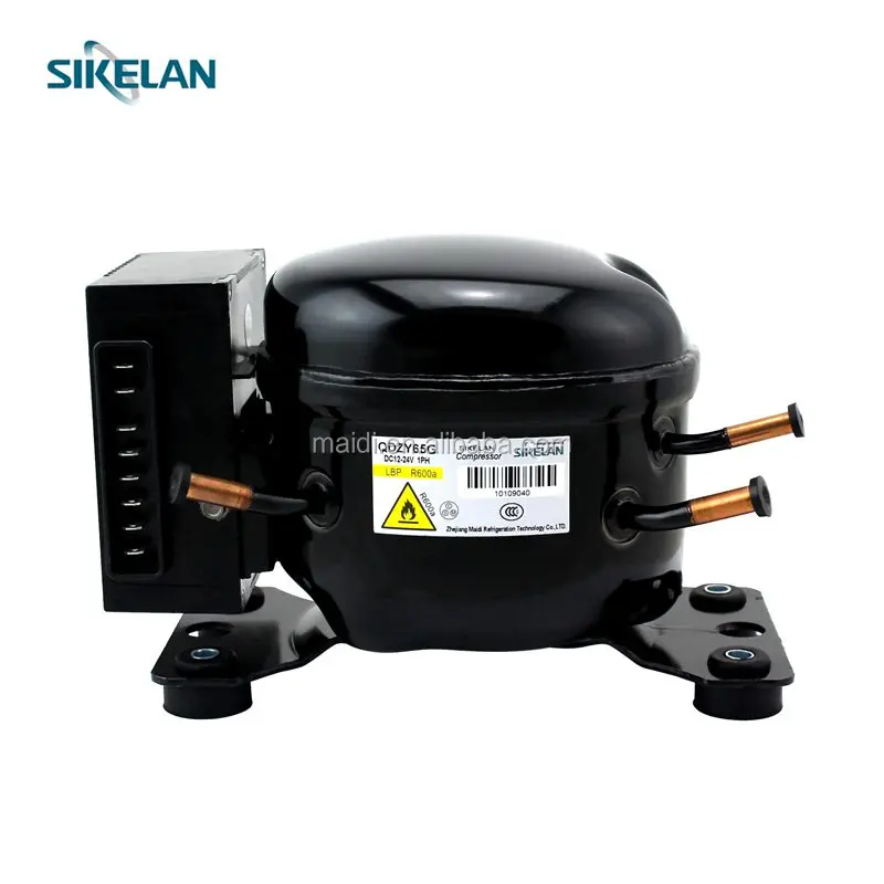 Small Motor  Compressor QDZH43G R134A 12/24V/48V/72V DC Compressor Mini Car Refrigerator Compressor