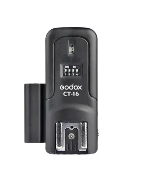 Godox CT-16 16 Channels CT16 Set for Canon Nikon Pentax Studio Speedlite Wireless Radio Flash Trigger Transmitter Receiver detail image