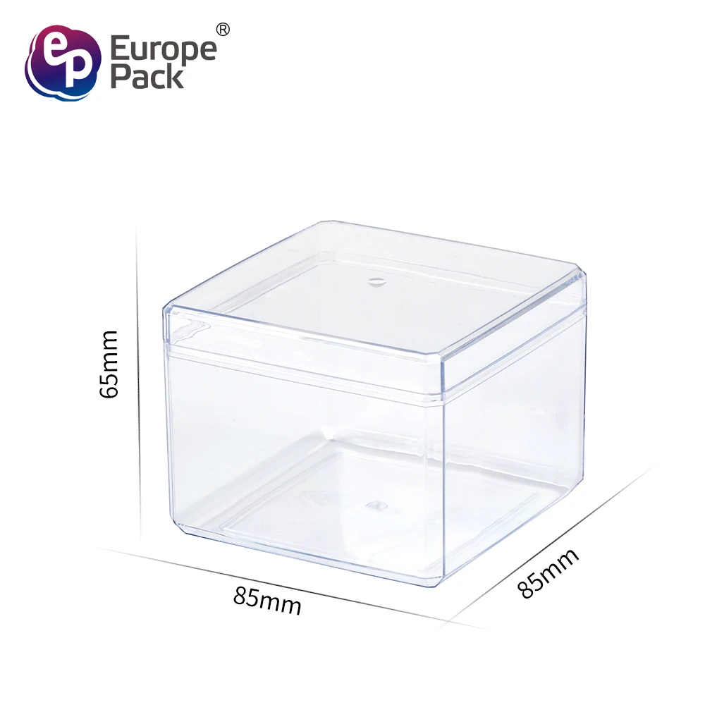 Hard Plastic Biscuit Mousse Cup Tiramisu Dessert Pudding Packaging box