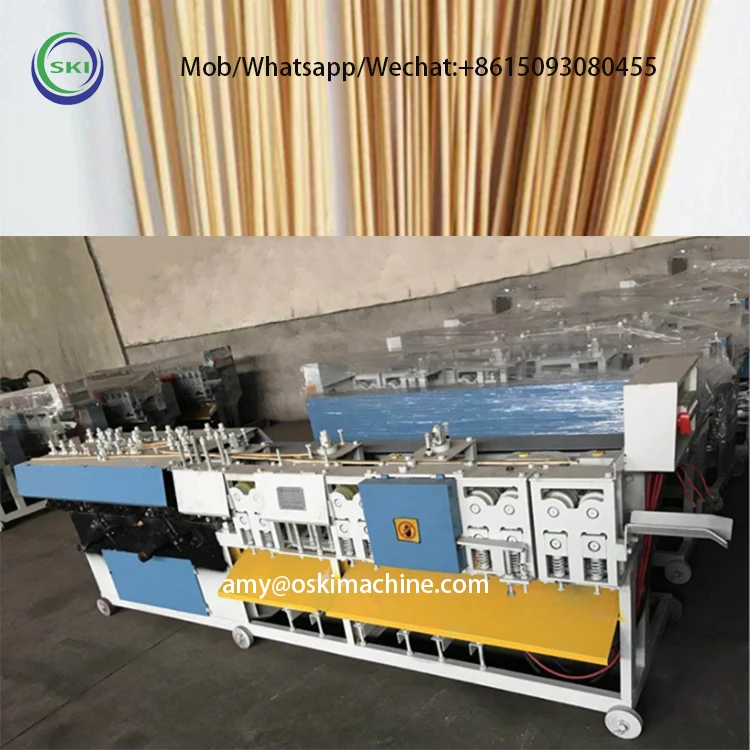 Автоматическая машина для формирования бамбуковых нитей фиксированная
