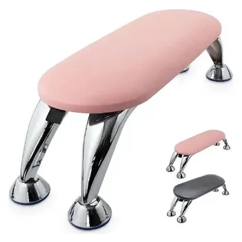 foldable nail arm rest hand pillow arm cushion Manicure Hand Table Desk Station Pillow leather manicure holder arm rest nails