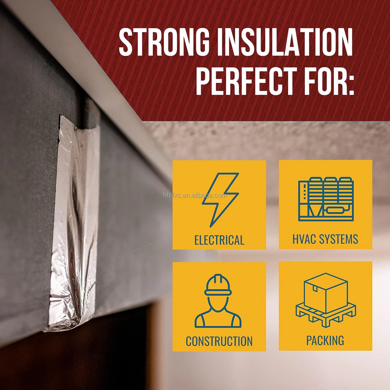 Zf Custom Size Die Cut Tape Self Adhesive Conductive Silver Copper