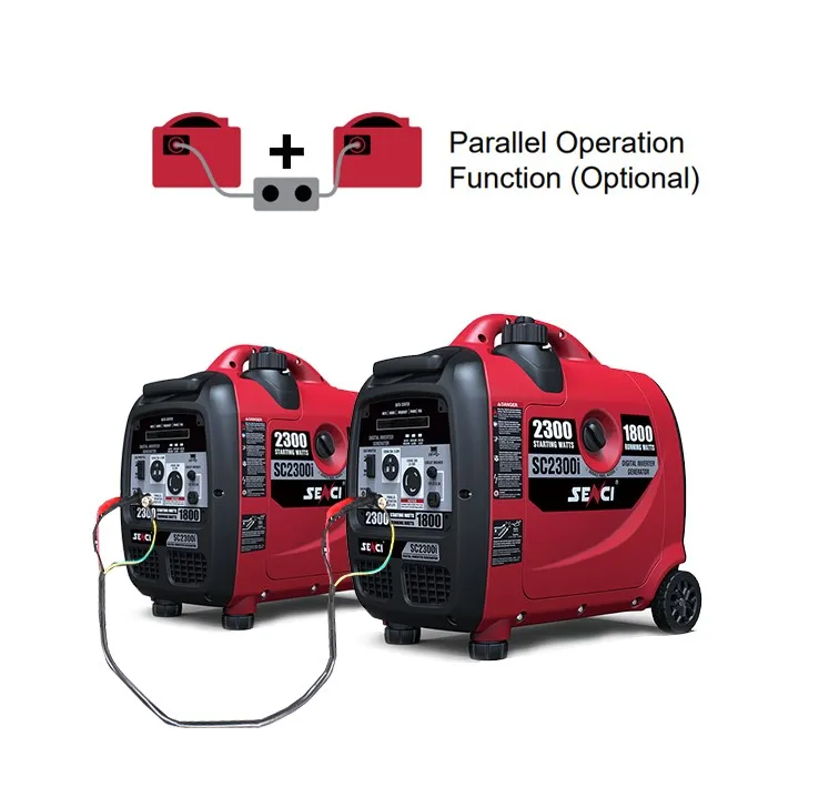 Dual fuel silent generator inverter details