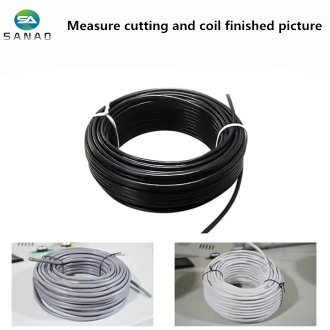 Multi-function Cable Cutting Coiling and Bundling Machine With Precision Length Measurement System