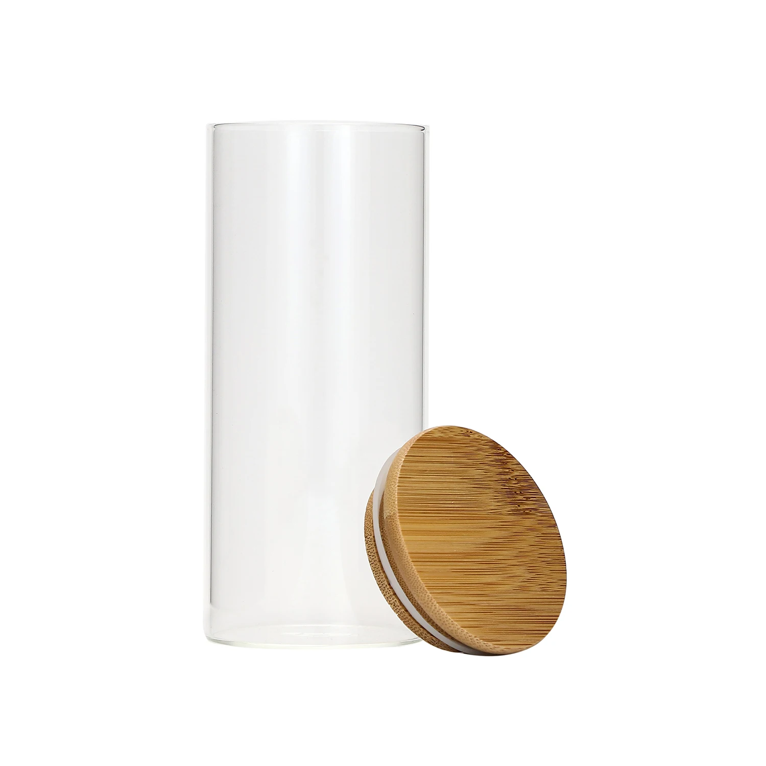 Wholesale 100ml 500ml 1000ml 1700ml Amber Transparent Glass Jars and Bottles with in Bulk